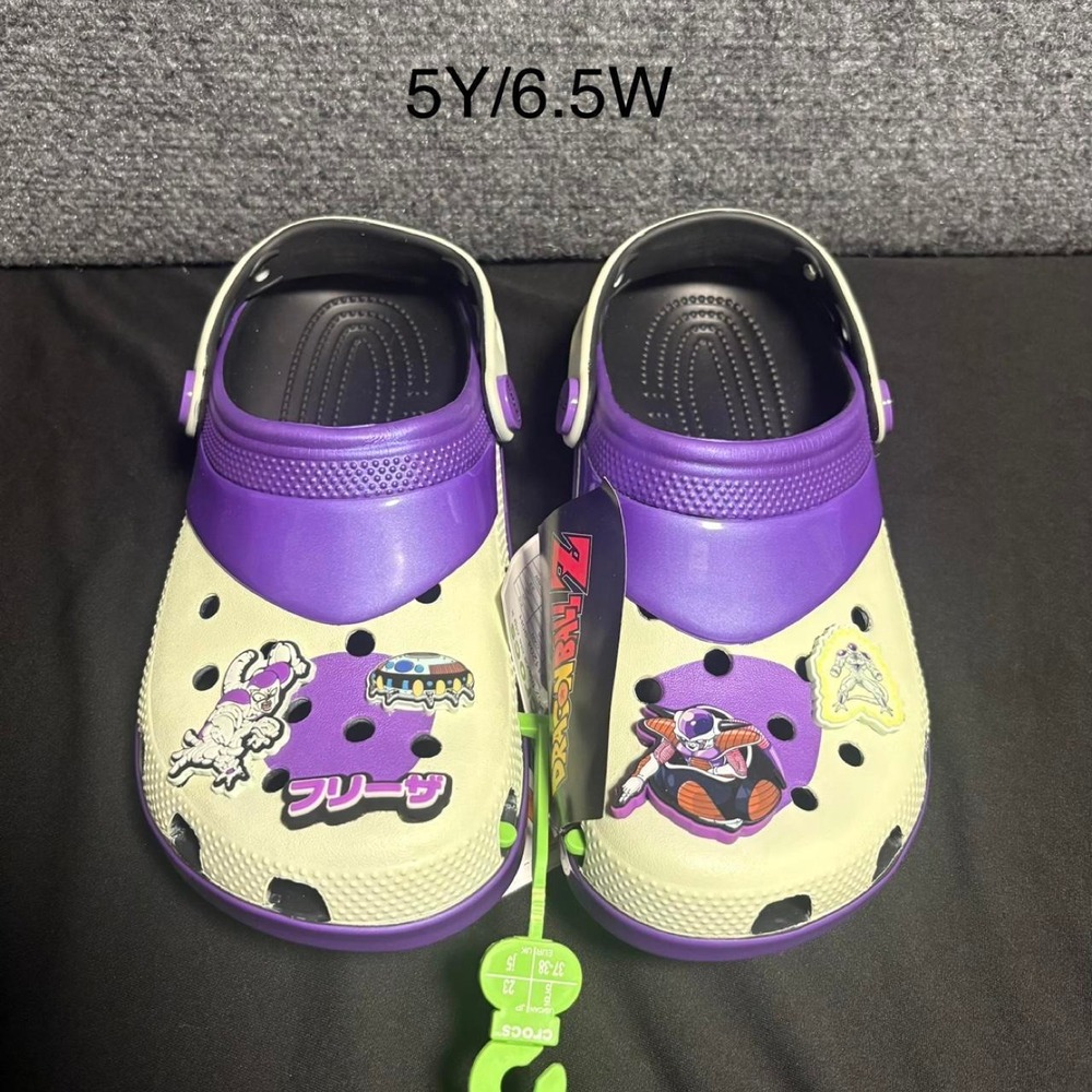 Crocs x Dragon Ball Z Frieza Clogs Size 5Y/6.5W Brand New
